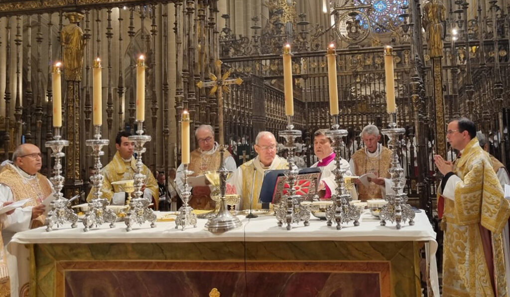 El Arzobispo De Toledo En El Corpus La Eucarist A Es La Locura De