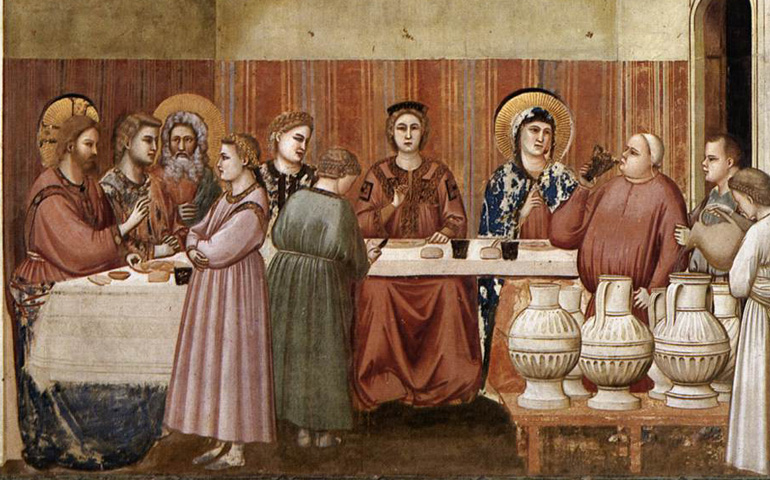 'Haced lo que Él os diga... Las bodas de Caná'. Giotto