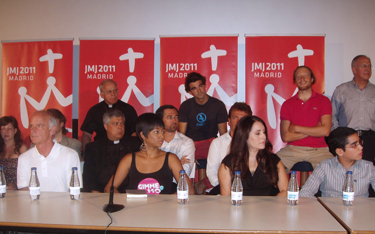 Presentación del Programa de cine en la JMJ Madrid 2011
