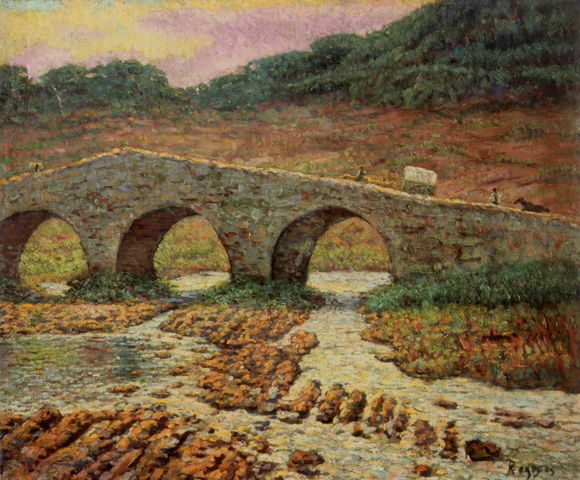 'Puente en Tolosa', de Darío de Regoyos y Valdés (1900)