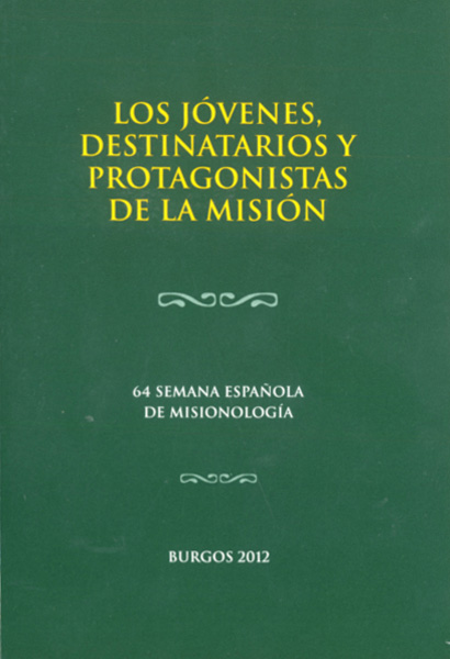 Portada del libro 'Los jóvenes, destinatarios y protagonistas de la misión'