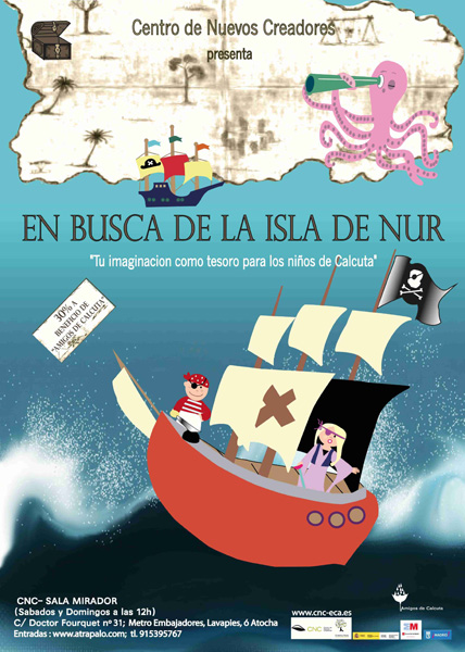 Cartel de 'En busca de la isla de Nur'