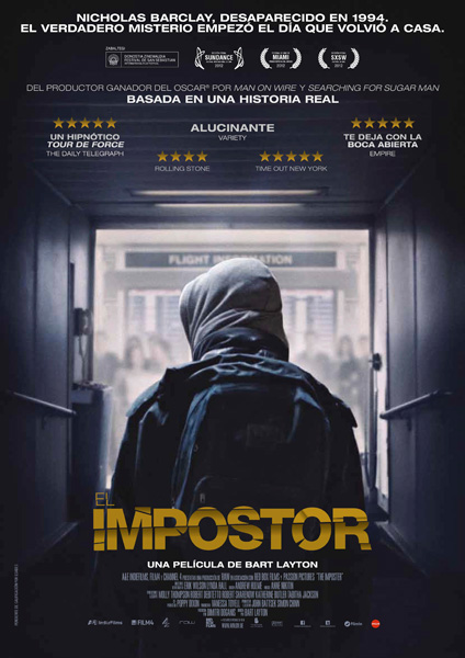 Cartel de 'El impostor'