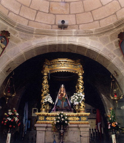 'Nuestra Señora da Franqueira'. Anónimo del siglo XIII-XIV. Santuario de Nuestra Señora de 'A Franqueira'