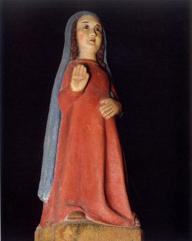 'Virgen de la O' (siglo XIV). Santuario de 'A Franqueira'