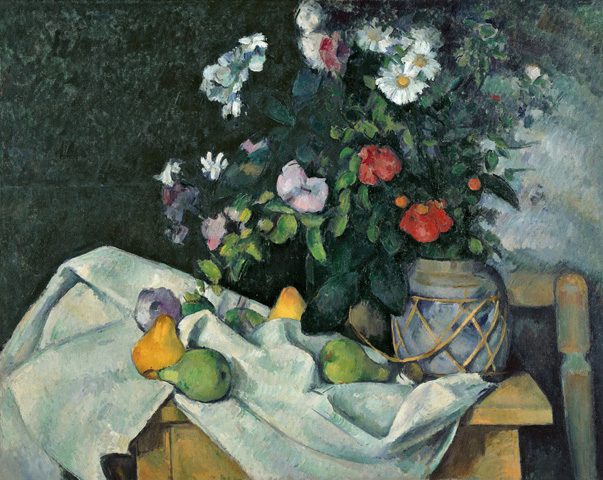 'Naturaleza muerta con flores y frutas' (1890)