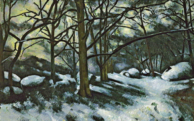 'Nieve fundiéndose en Fontainebleau' (1879-1880)