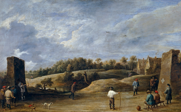 'Tiro con arco', de Teniers