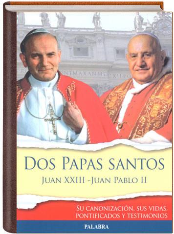 Portada de 'Dos Papas santos'