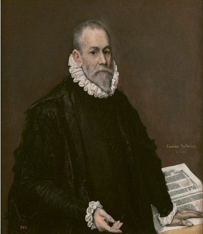 'Retrato de un médico' —doctor Rodrigo de la Fuente— (1582)