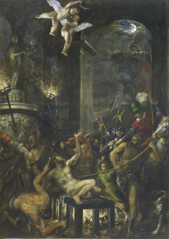 'El martirio de san Lorenzo', de Tiziano