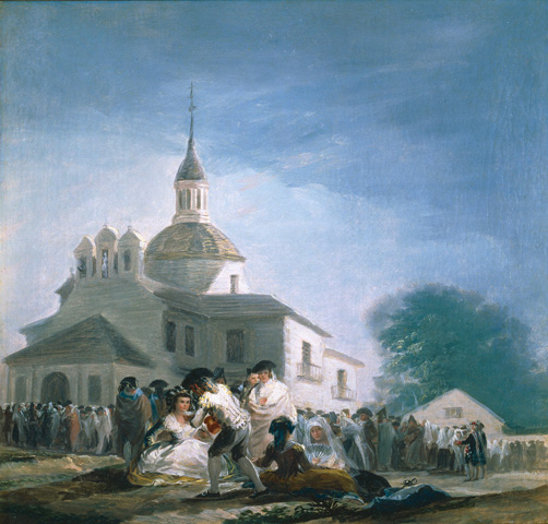 'La ermita de San Isidro el día de la fiesta', de Francisco de Goya (1788)