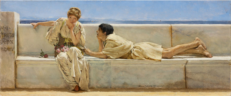 'La pregunta', de Alma Tadema