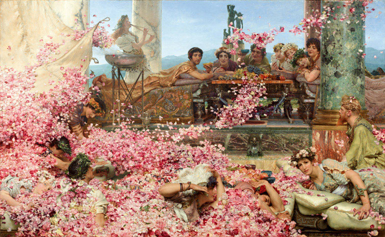 'Las rosas de Heliogábalo', de Alma Tadema