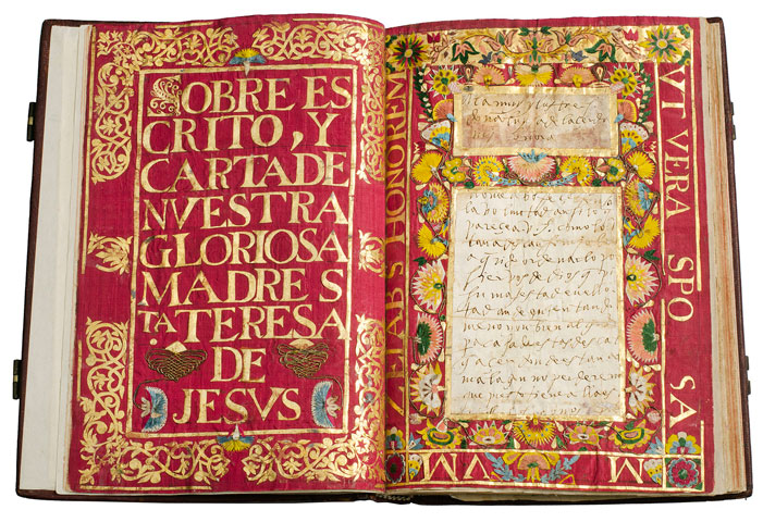 'Carta autógrafa de Santa Teresa'. Archivo de los carmelitas descalzos