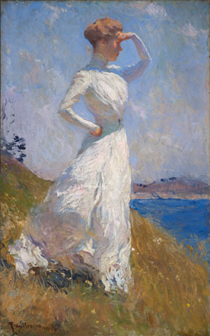 'Bajo el sol', de Frank Weston Benson (1909)