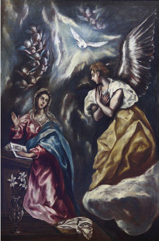 'La Anunciación', de El Greco