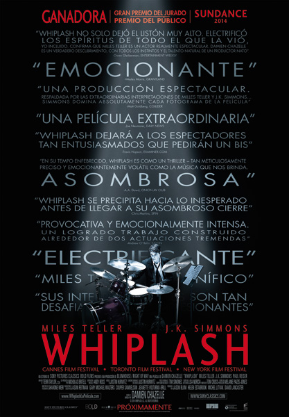 Cartel de 'Whiplash'