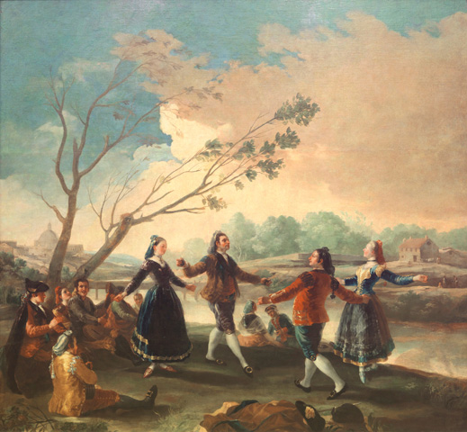 'Baile a las orillas del Manzanares'