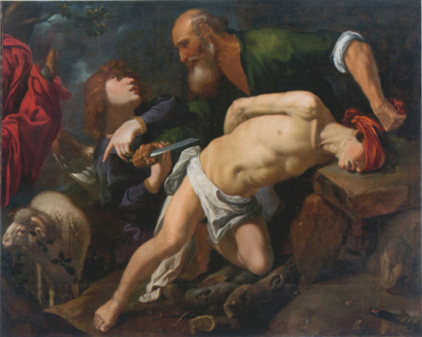 'El sacrificio de Isaac', de Pedro de Orrente (ca. 1616). Museo de Bellas Artes, Bilbao