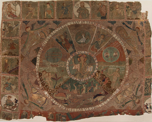 'Tapiz de la Creación' (siglo XI). Museo catedralicio de Gerona