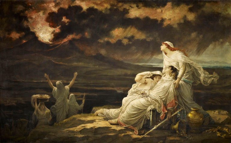 'Herculano, 23 de agosto del año 79', de Leroux (1881)