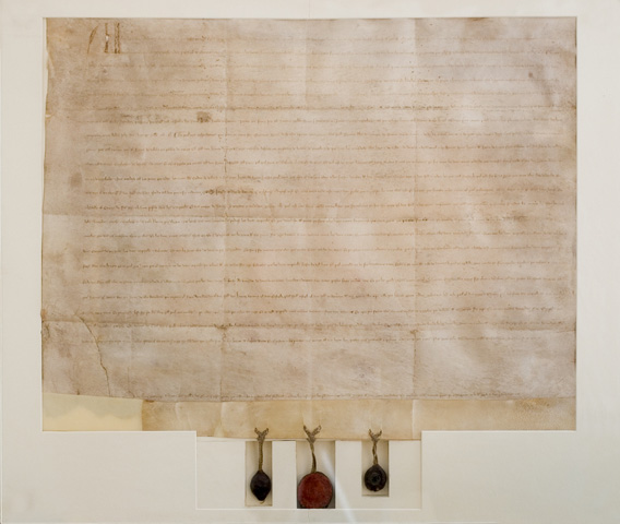 Carta de Chiva, sobre el milagro eucarístico de Daroca. Año 1341