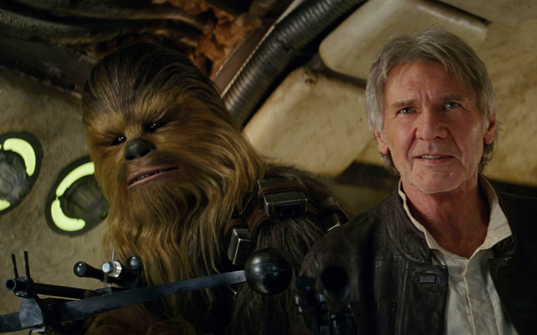 Chewbacca y Han Solo regresan en 'El despertar de la Fuerza'