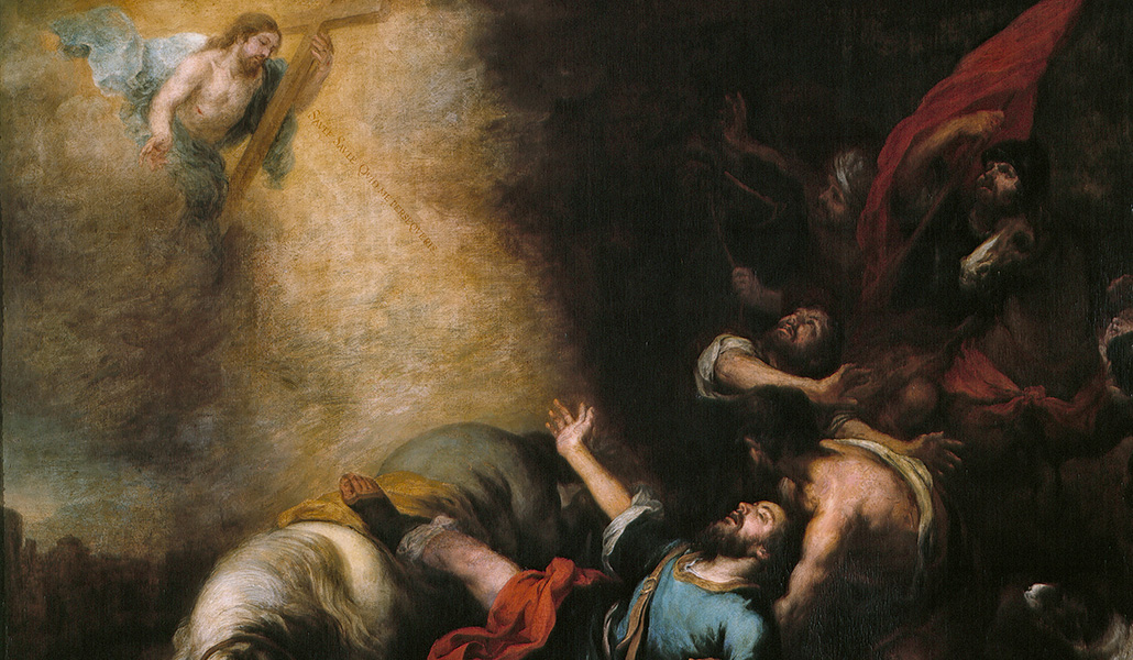 'La conversion de San Pablo'. Bartolomé Esteban Murillo. Museo del Prado (Madrid).