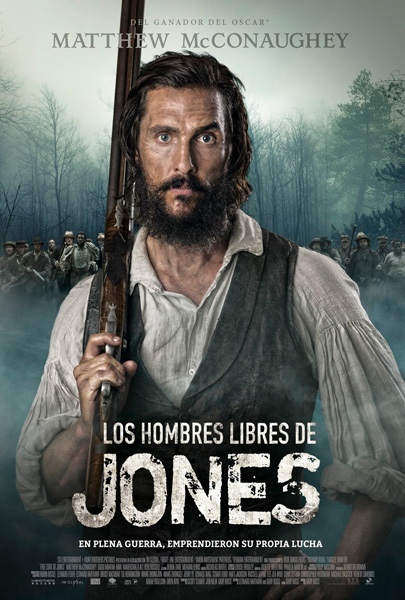 Cartel de 'Los hombres libres de Jones'