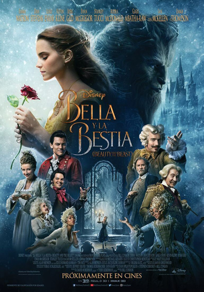 Cartel de 'La Bella y la Bestia'