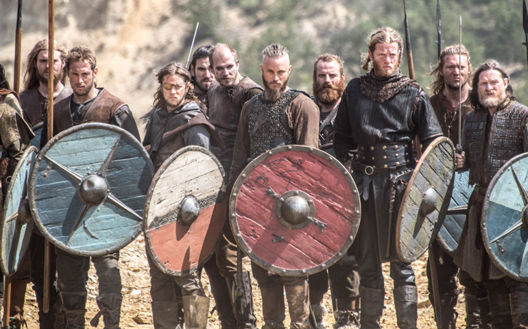 Escena de la serie 'Vikingos'