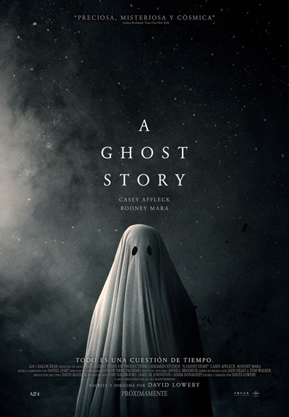 Cartel de 'A ghost story'