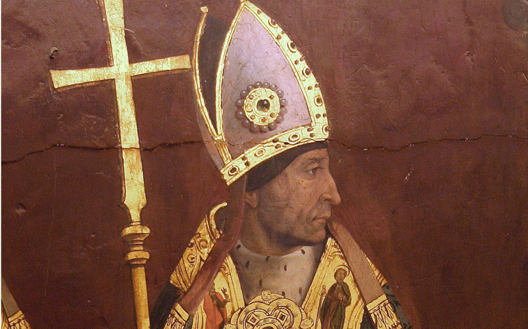 Retrato del cardenal Cisneros en la sala capitular de la catedral