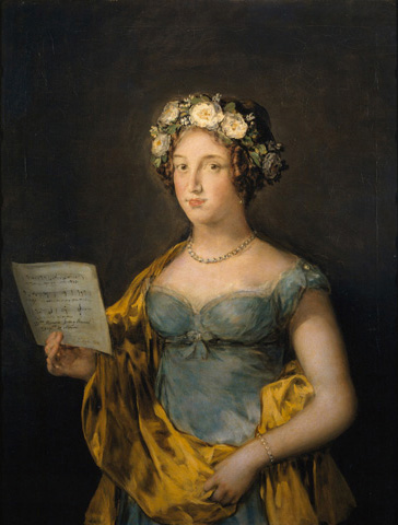 'La duquesa de Abrantes', de Goya (1816)