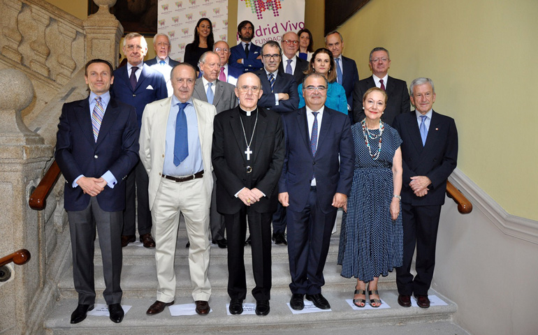 El presidente de Cáritas se incorpora al patronato de la Fundación Madrid  Vivo - Alfa y Omega