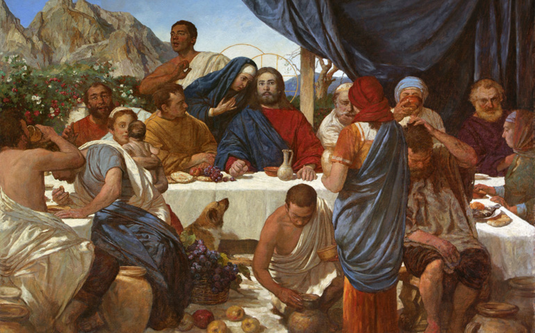 'Las bodas de Caná'. A. N. Mironov. Ryazan, Rusia