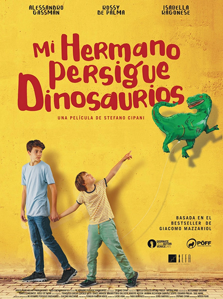 Cartel de 'Mi hermano persigue dinosaurios'