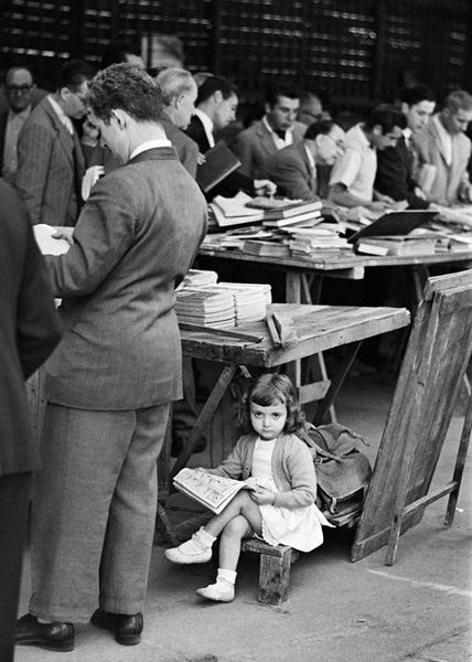 'Mercado de San Antonio'. Barcelona, 1955