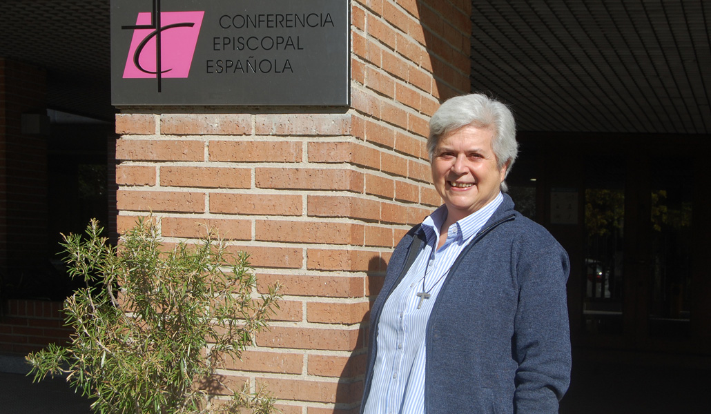 María José Tuñón ya trabaja sede de la Conferencia Episcopal, en la madrileña calle de Añastro