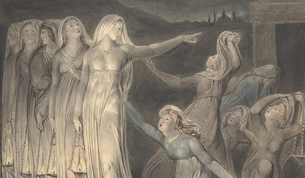 'Vírgenes necias y sensatas', de William Blake. Museo Metropolitano de Nueva York