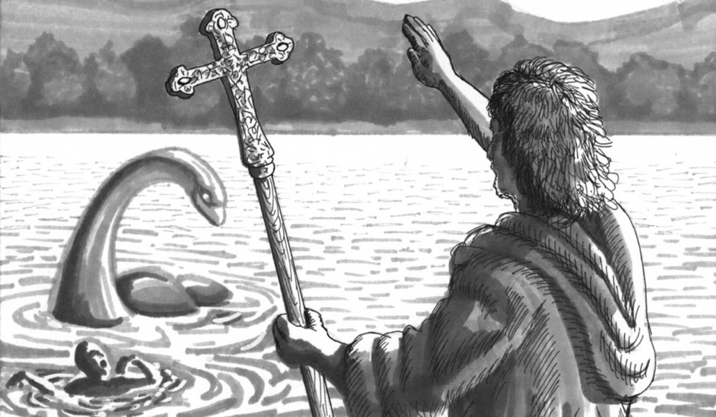 9 de junio: san Columba, el santo que luchó contra el monstruo del lago  Ness - Alfa y Omega