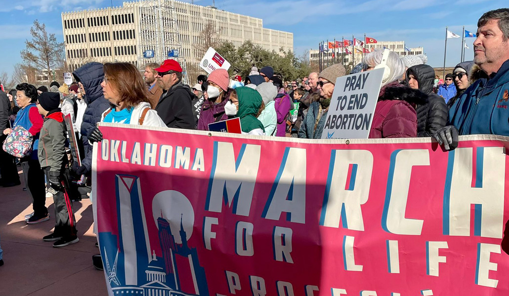 Marcha por la Vida en Oklahoma, el 22 de enero