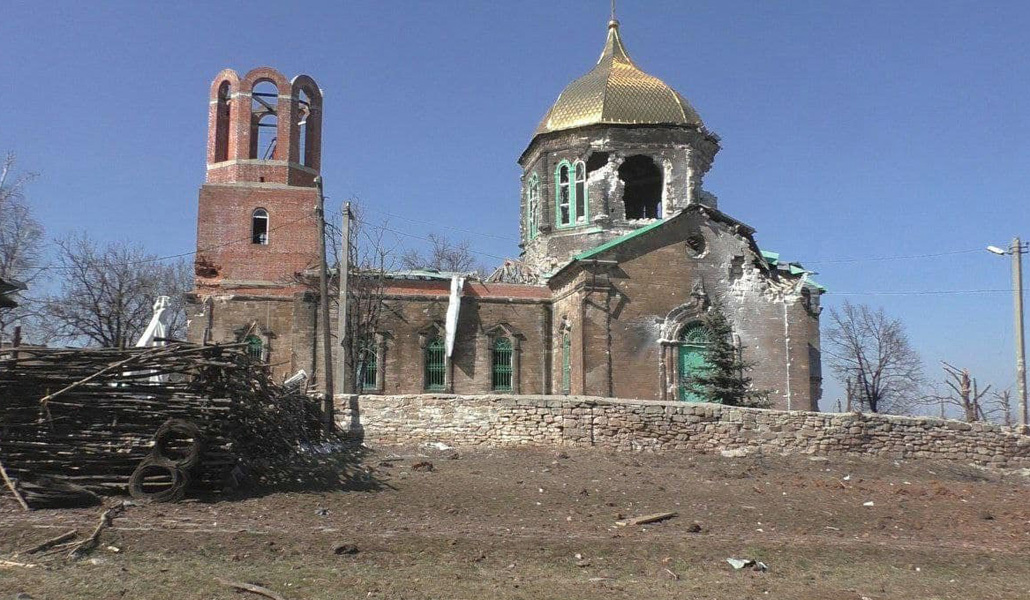 Templos ucranianos afectados por la guerra