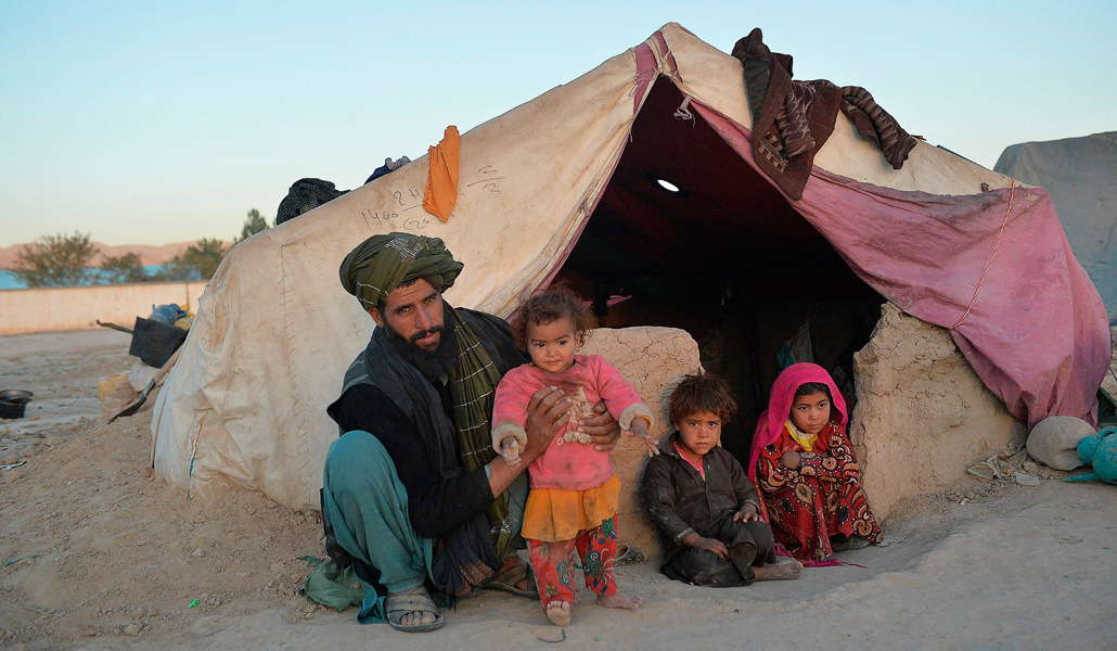 Niños y pobreza en Afganistán
