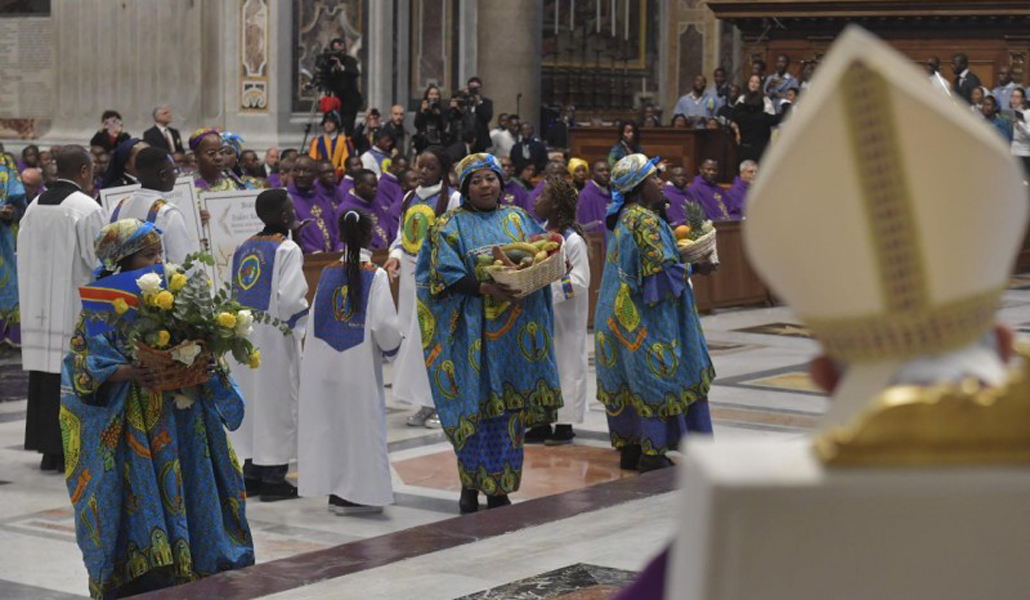 Rito del Congo en el Vaticano