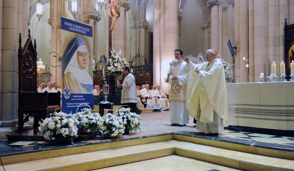 Eucaristía de acción de gracias por la canonización de la madre María del Carmen Sallés