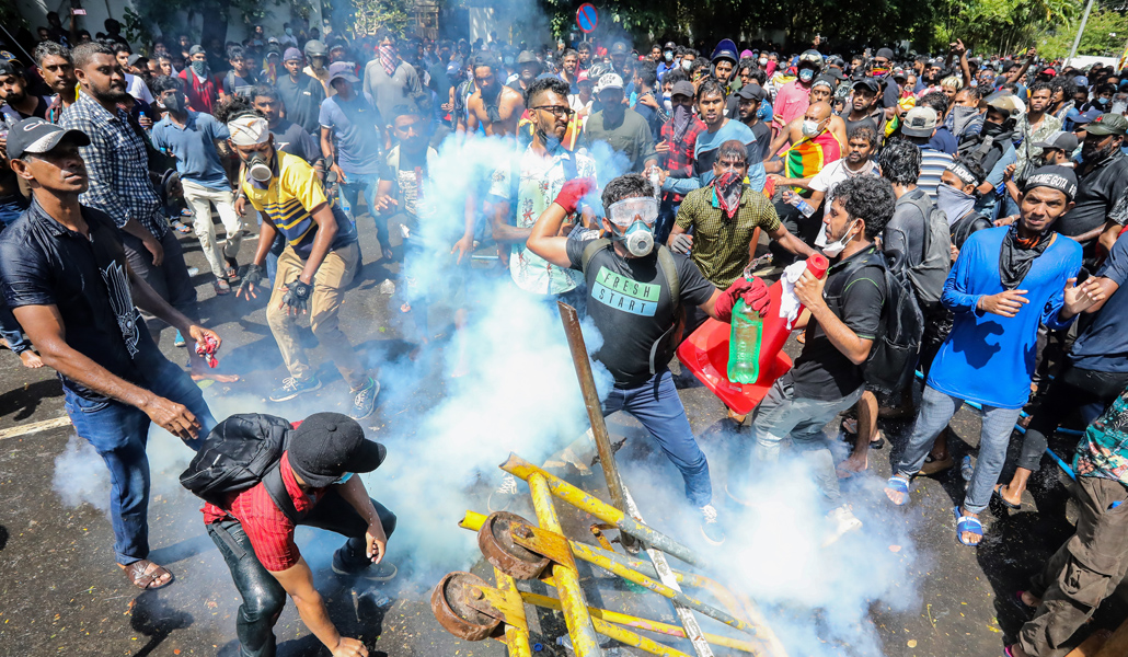 Disturbios en Sri Lanka