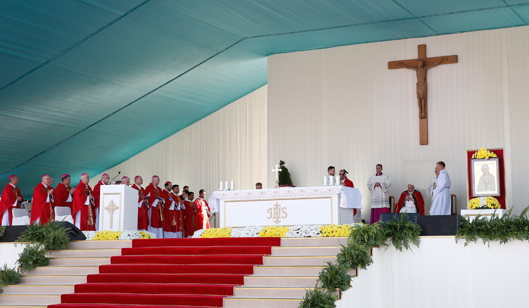 Misa del Papa en Kazajistán
