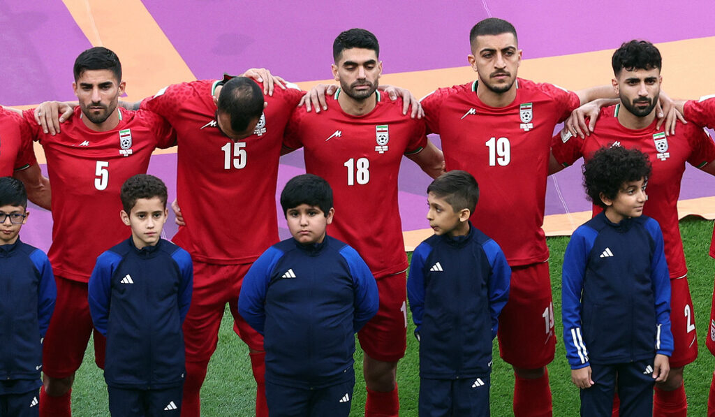 Los jugadores iraníes no cantaron su himno en el partido contra Inglaterra